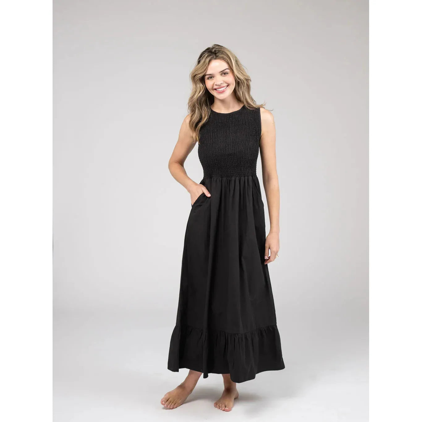 Beau&Ro Margot dress black