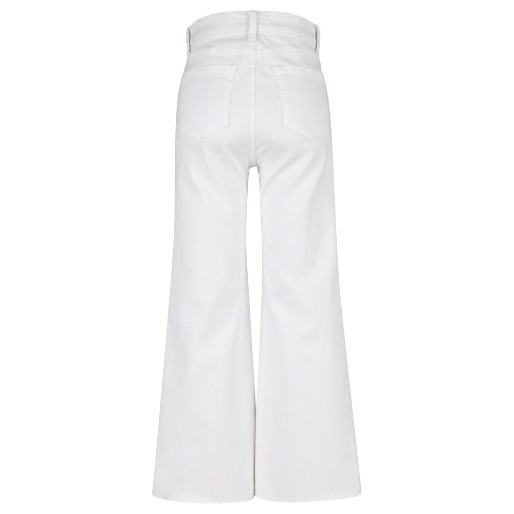 Megs are wide leg white denim jeans from KUT from the Kloth