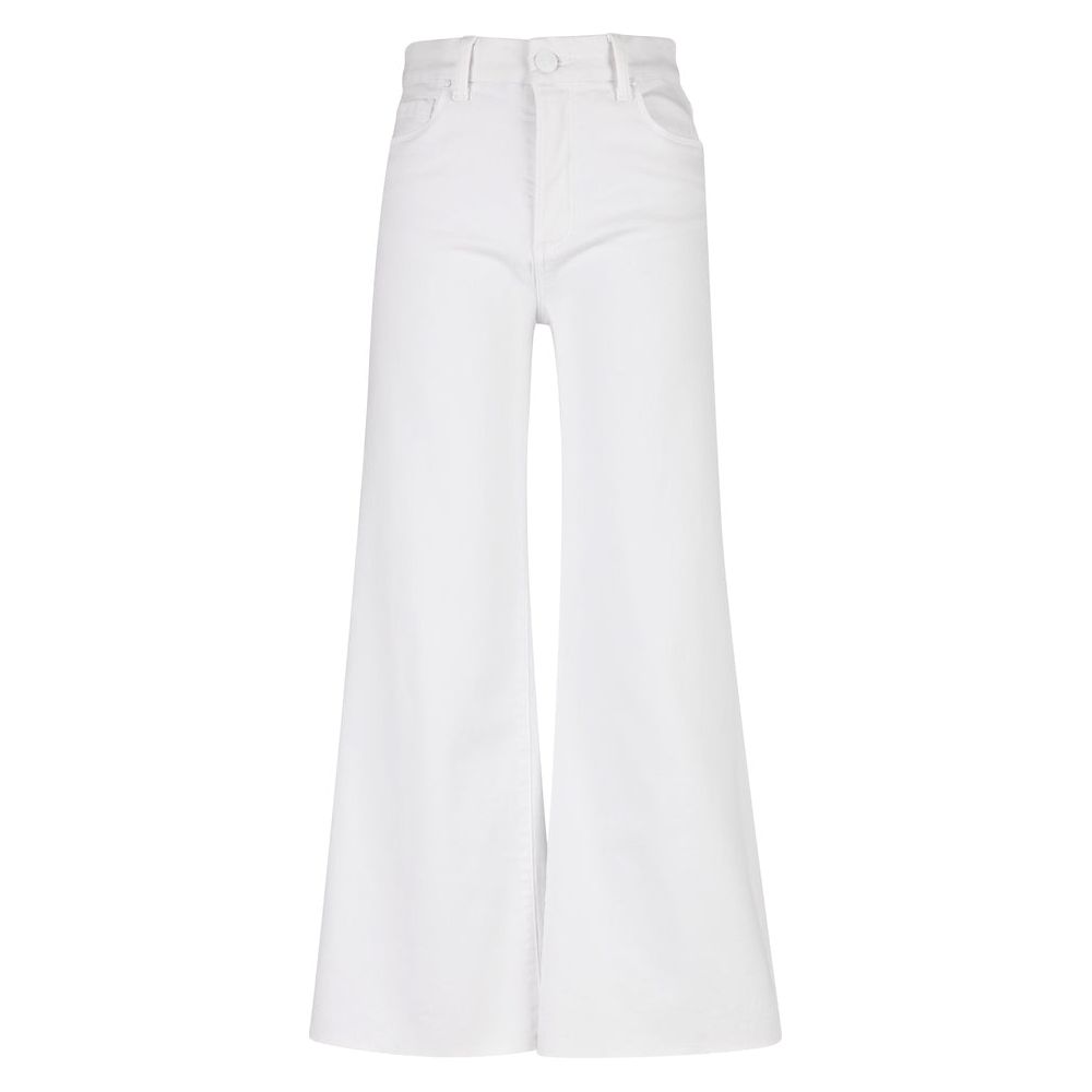 Megs are wide leg white denim jeans from KUT from the Kloth