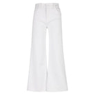 Megs are wide leg white denim jeans from KUT from the Kloth