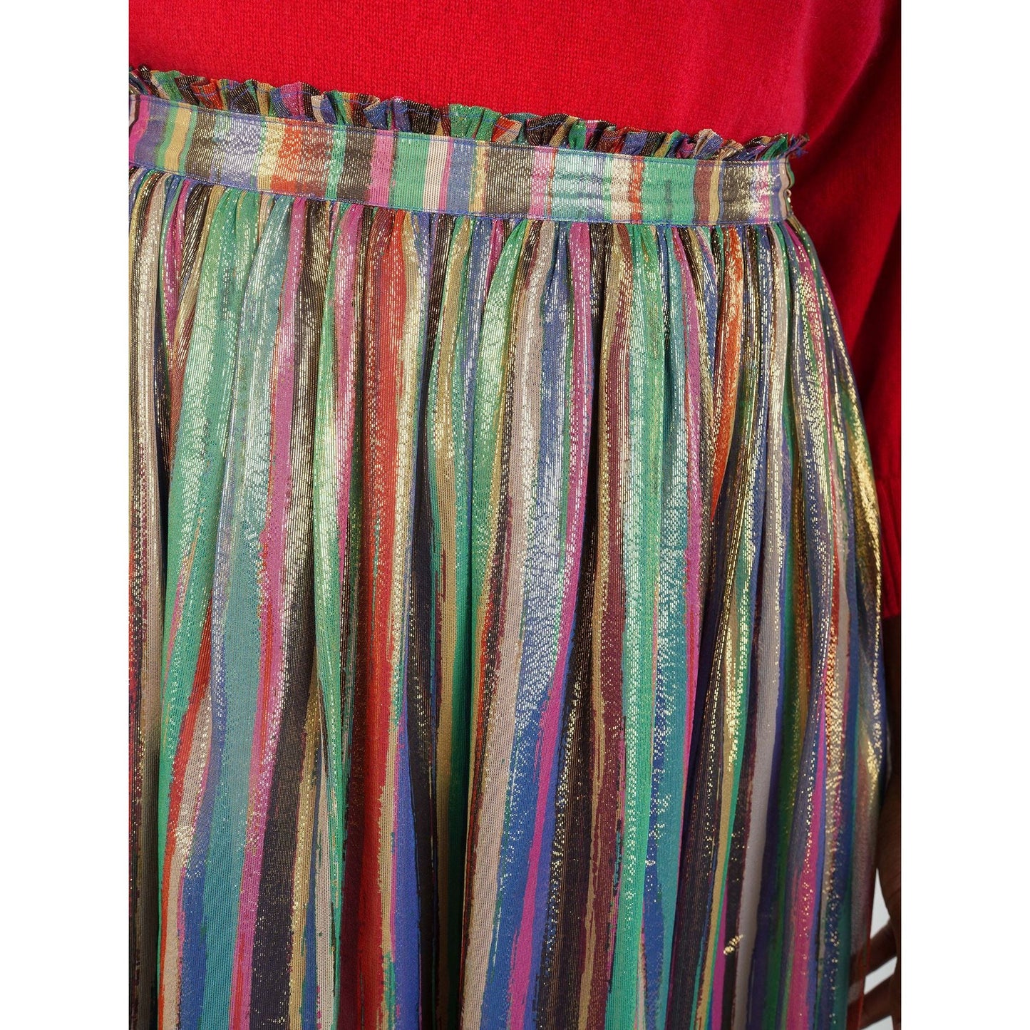 Pleated Midi skirt - Tinsel