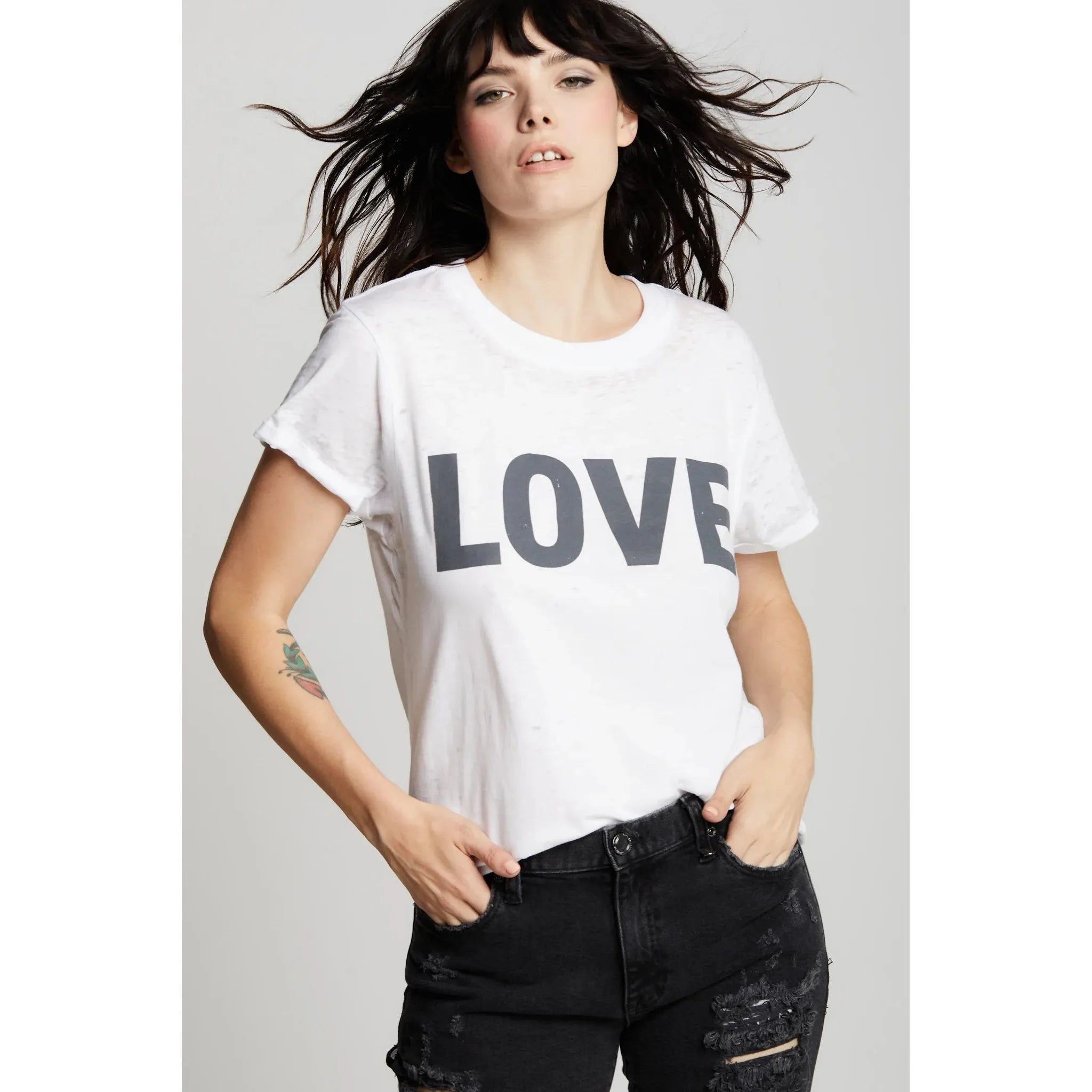 recycled karma love tee