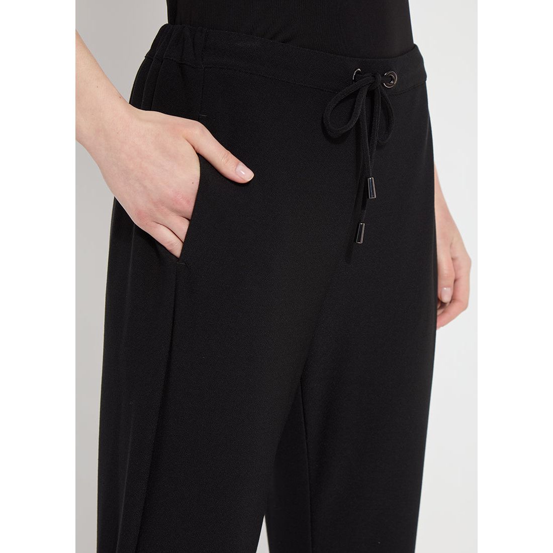 Julia Stretch Crepe Cuffed Jogger